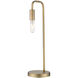 Perret 26 inch 60.00 watt Aged Brass Table Lamp Portable Light