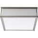 Modulo 2 Light 16 inch Satin Nickel Flush Mount Ceiling Light