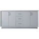 Hayes 72 X 22 X 35 inch Grey Vanity Sink Set
