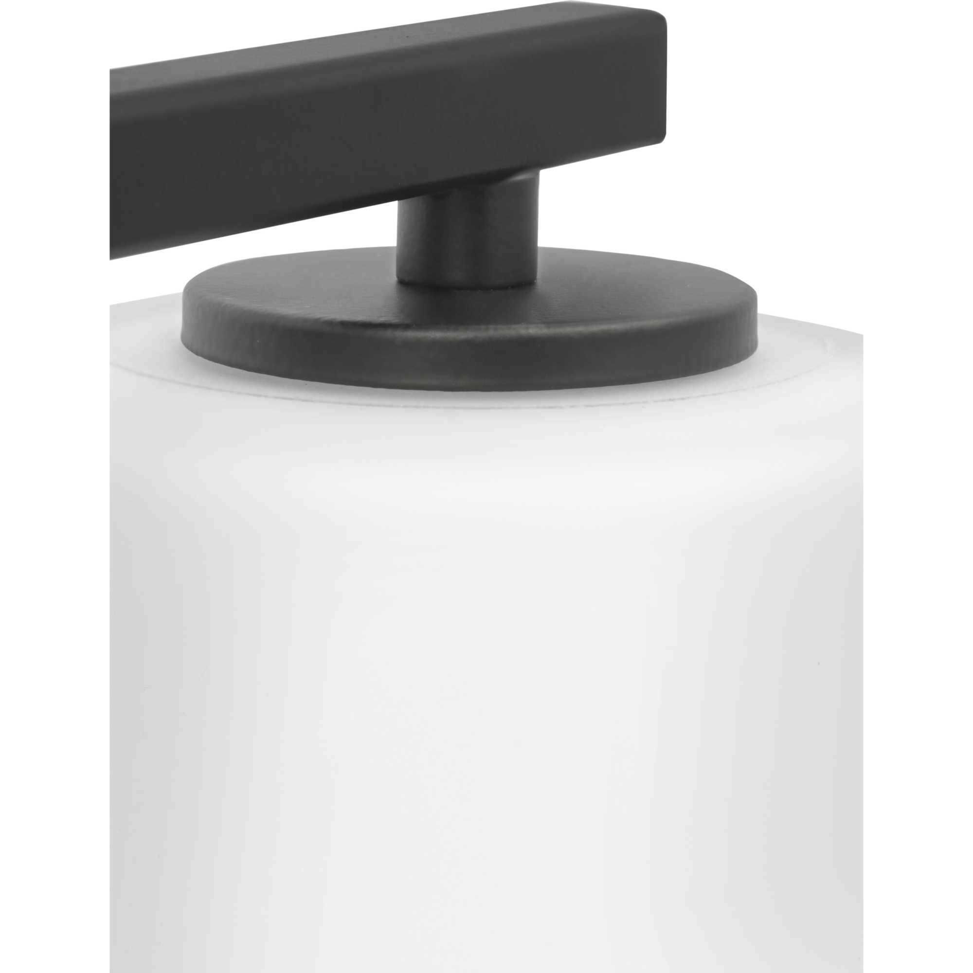 Vertex 3 Light 20.87 inch Matte Black Bath Light Wall Light