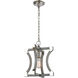 Sherman 1 Light 12 inch Polished Nickel with Gray Mini Pendant Ceiling Light