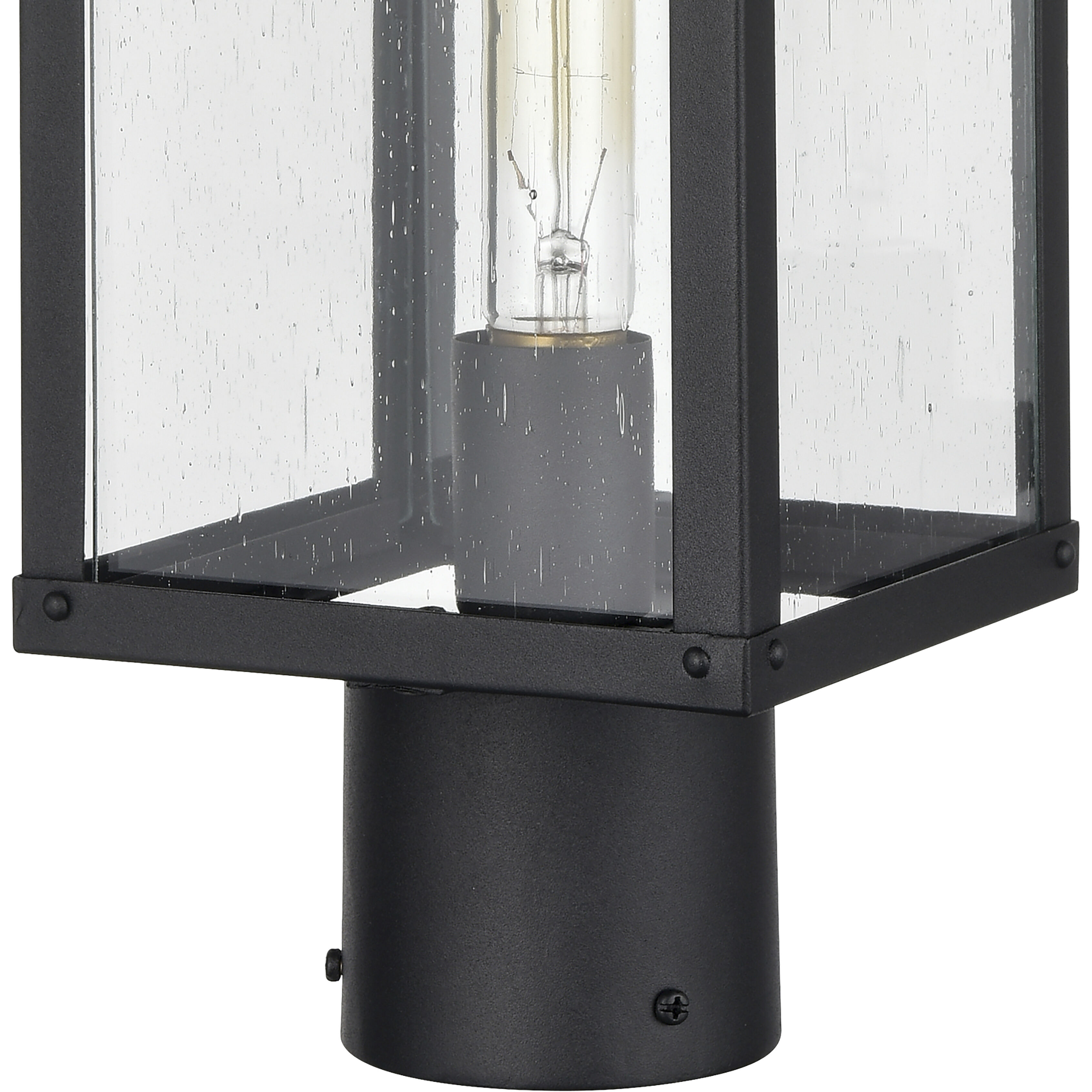 Dalton 1 Light 20 inch Textured Black Outdoor Post Light