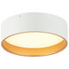 Novalee LED 12 inch Matte White Flush Mount Ceiling Light
