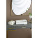 Poppy 40.2 X 29.9 inch Black/Gold Wall Mirror
