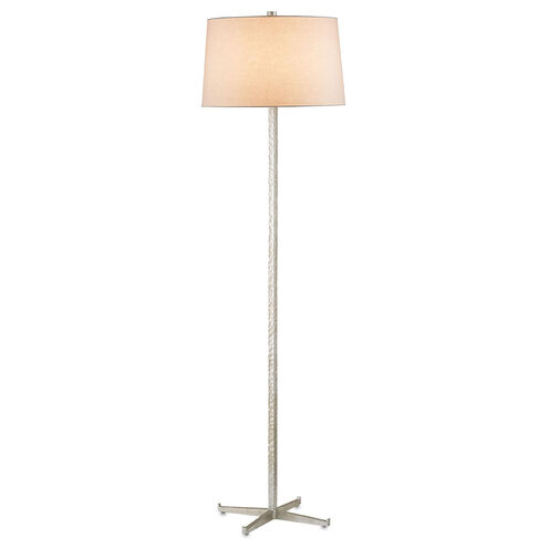 Echelon 69 inch 150 watt Contemporary Silver Leaf Floor Lamp Portable Light