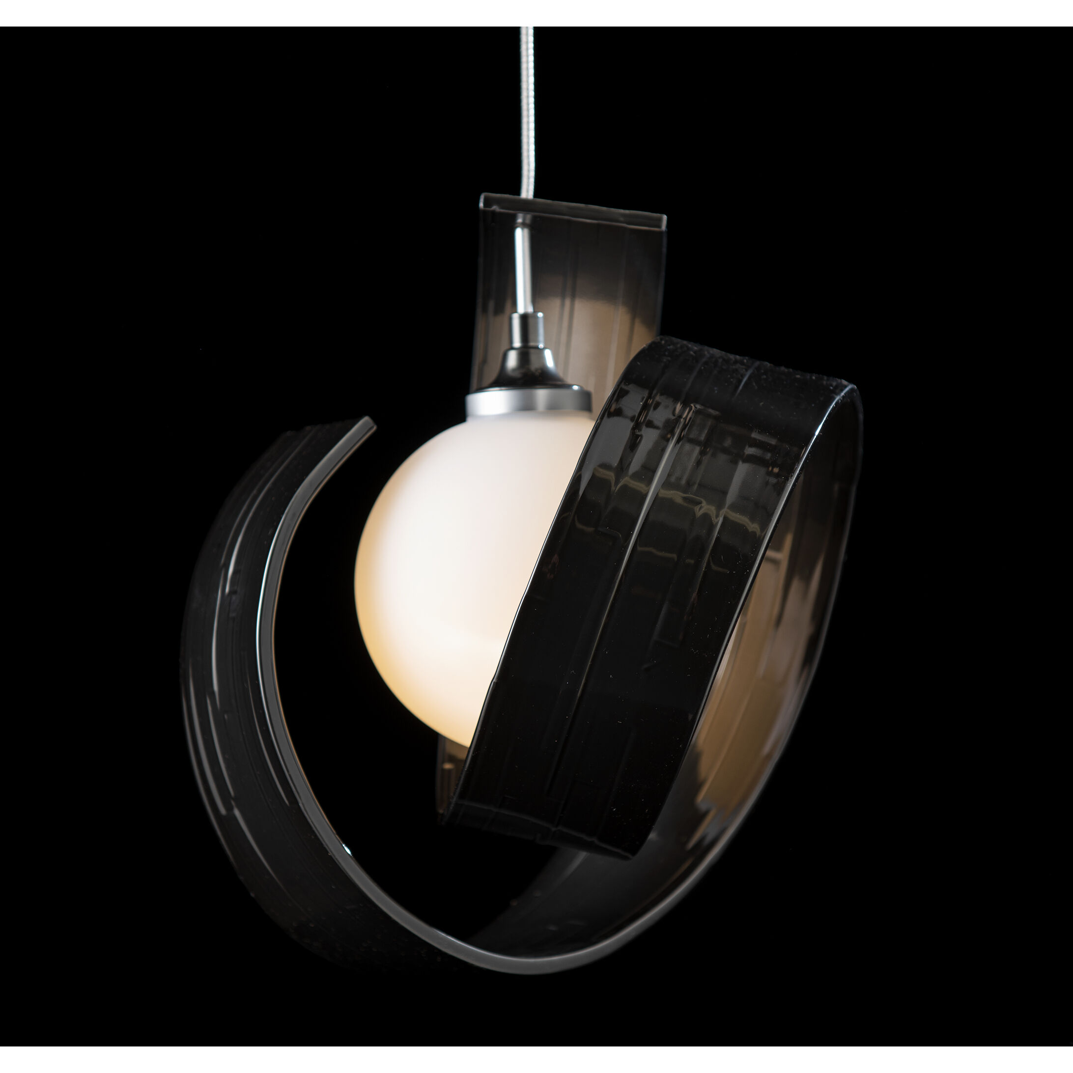 Riza 1 Light 9.1 inch Ink Mini Pendant Ceiling Light