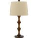 Bamboo 28 inch 150 watt Bamboo Table Lamp Portable Light