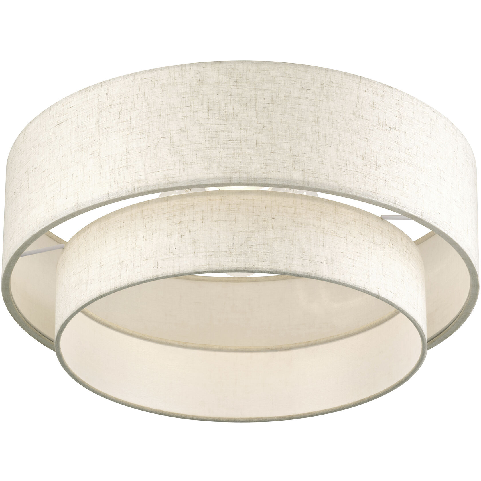 Manorwood 3 Light 18 inch English Bronze Semi Flush Mount Ceiling Light, Large