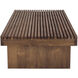 Kobe 67 X 30 inch Clear Coat Flat Coffee Table