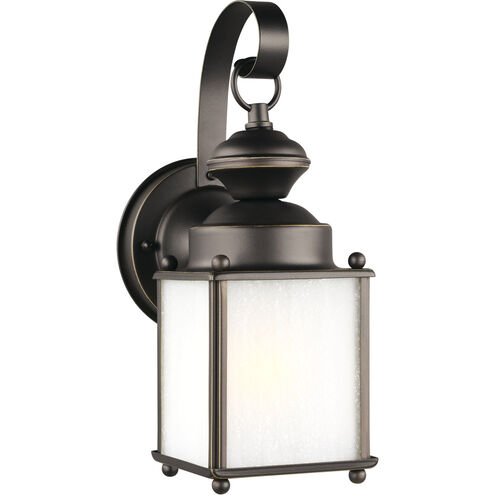 Jamestowne 1 Light 11.25 inch Antique Bronze Outdoor Wall Lantern, Small