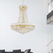 Empire 18 Light 28 inch Gold Down Chandelier Ceiling Light