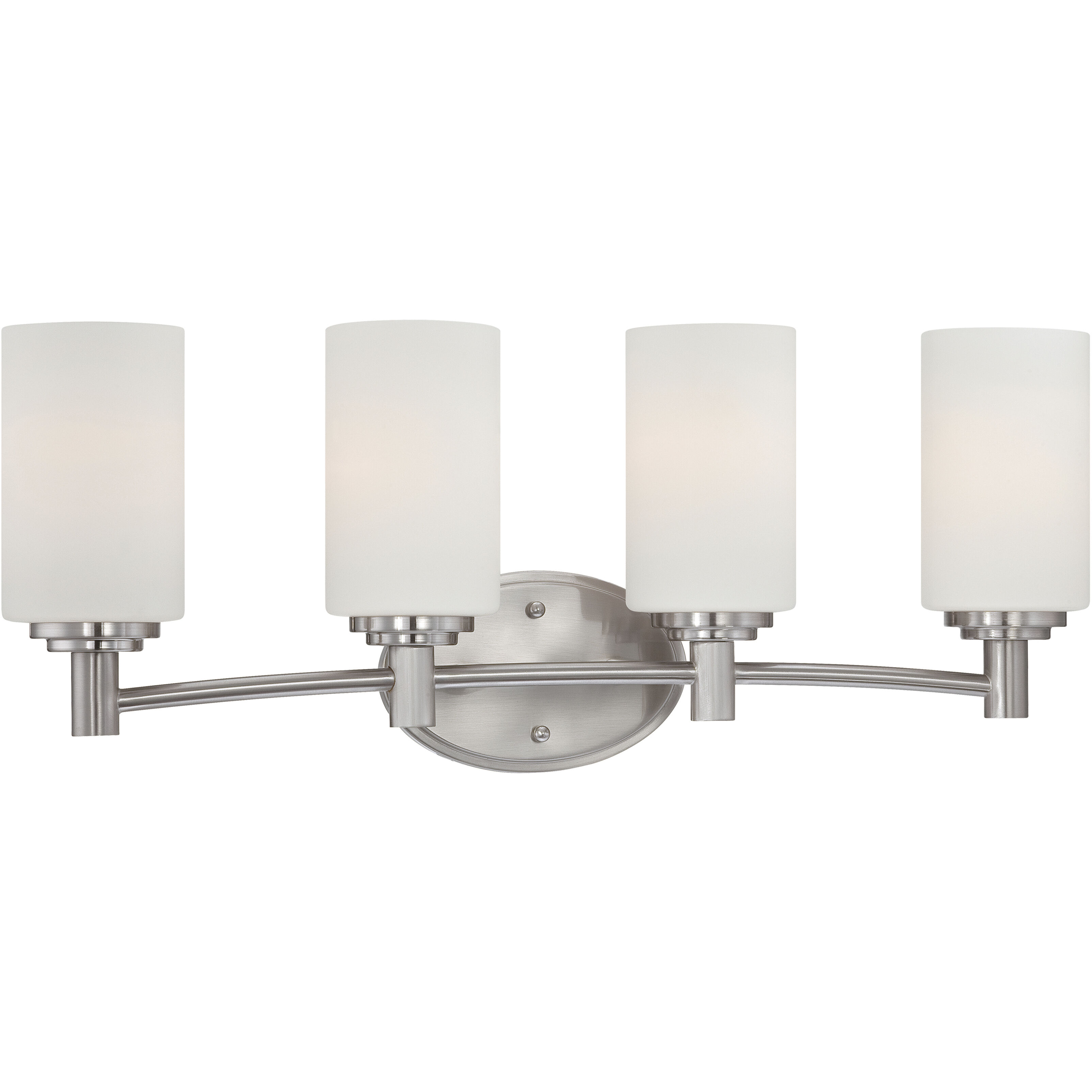 Pittman 4 Light 24 inch Brushed Nickel Vanity Light Wall Light