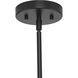 Haas 4 Light 16.5 inch Matte Black Chandelier Ceiling Light, Design Series