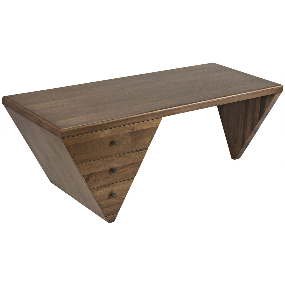Tetramo 80 X 32 inch Dark Walnut Desk