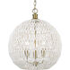 Florence 3 Light 18.5 inch Brushed Champagne Brass Pendant Ceiling Light
