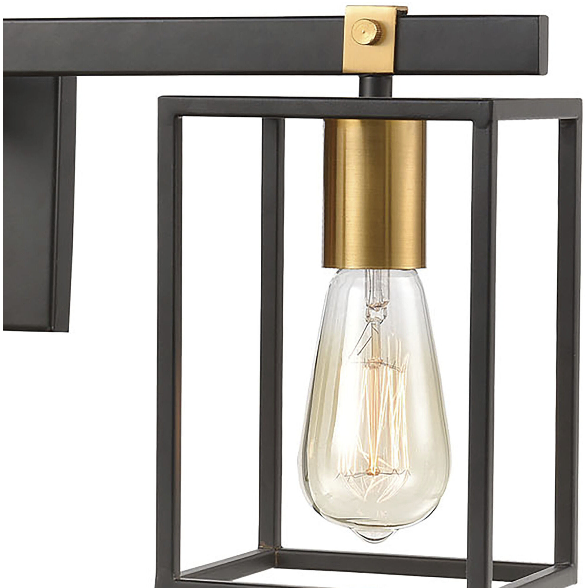 Cloe 3 Light 26 inch Matte Black Vanity Light Wall Light