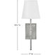Beale 1 Light 7 inch Antique Nickel Sconce Wall Light