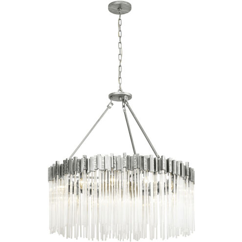 Matrix 12 Light 40 inch Rainy Night Chandelier Ceiling Light