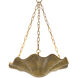 Aurelia 3 Light 23.62 inch Vintage Brass Pendant Ceiling Light