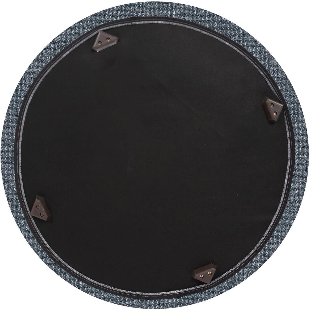 Panama Universal 18 inch Indigo 36 Round Ottoman