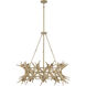 Daniels 8 Light 40 inch Natural Antler Chandelier Ceiling Light