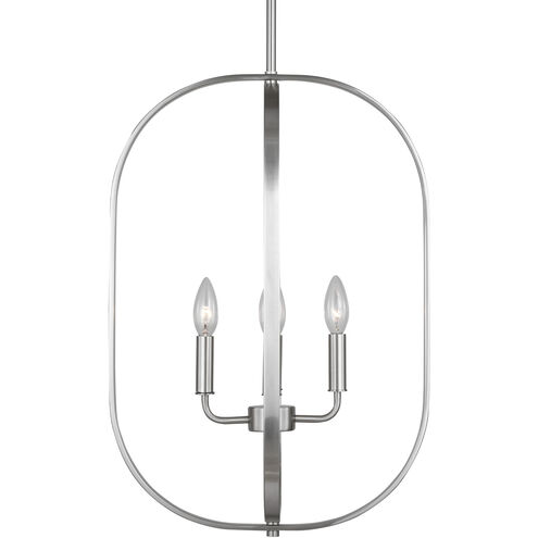 Loretto 4 Light 15.75 inch Brushed Nickel Chandelier Ceiling Light