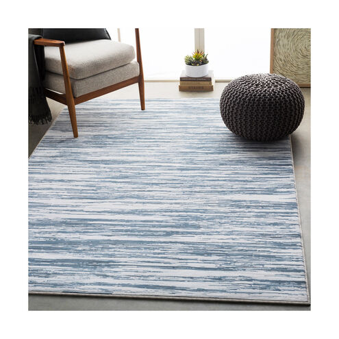 Contempo 91 X 63 inch Denim/Charcoal/Light Gray/White Rugs, Rectangle