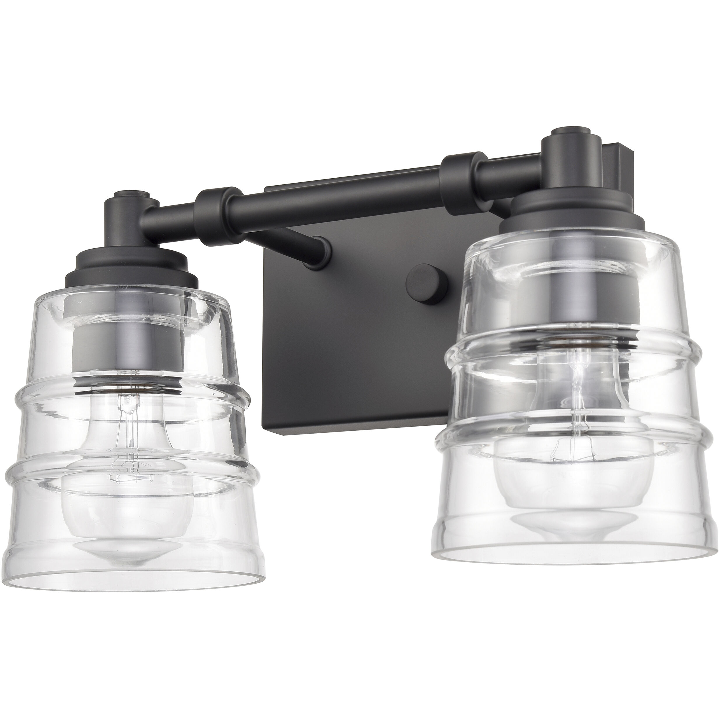 Pulsate Vanity Light Wall Light in Matte Black