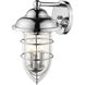 Dylan 3 Light 18 inch Chrome Exterior Wall Mount