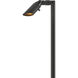 Hardy Island 12v 4 watt Brass Satin Black Accent Spot Light in 4W