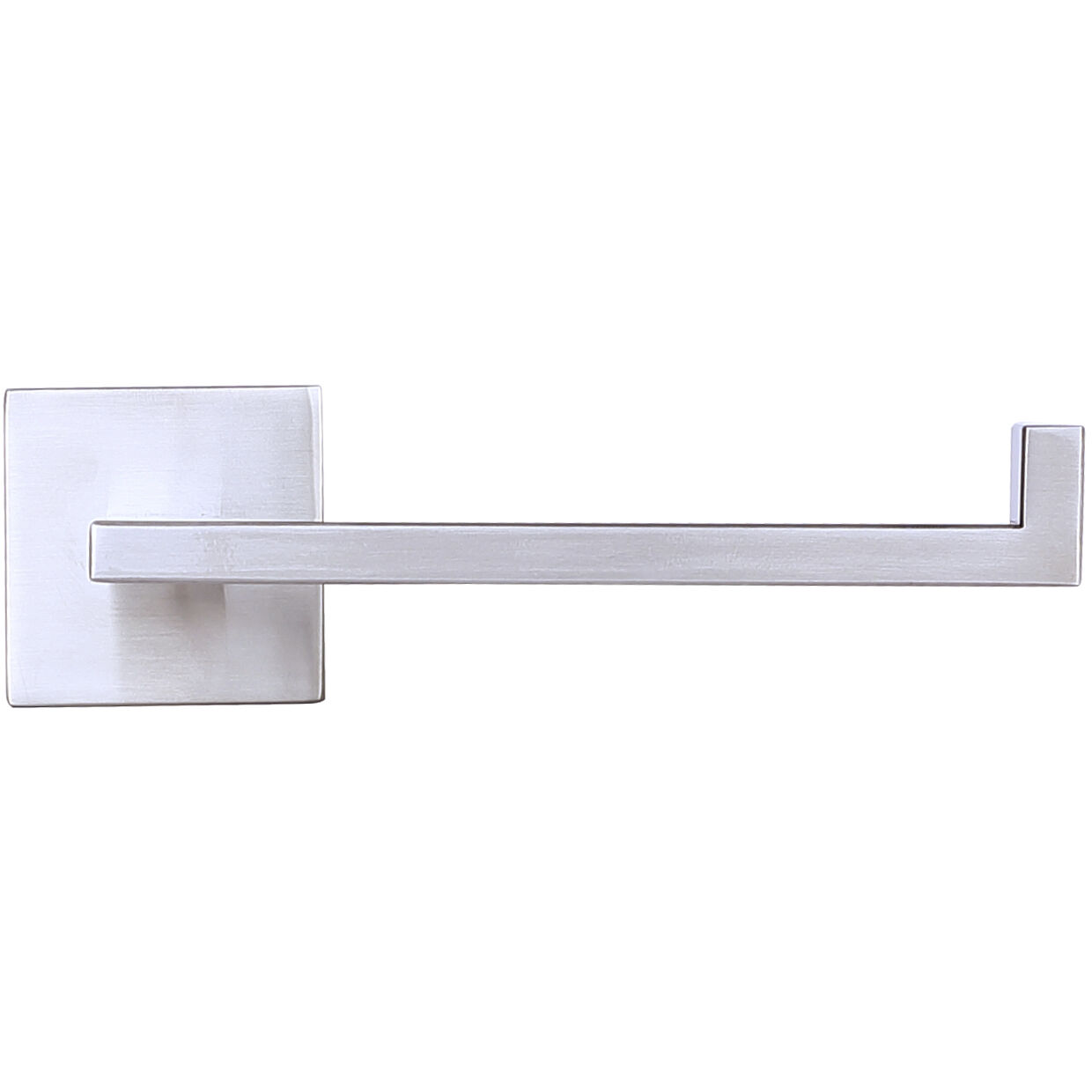 Bishop 7 inch Brushed Nickel Toilet Paper Holder