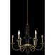 Piedra 6 Light 26 inch Brushed Brass Chandelier Ceiling Light