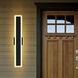Malibu LED 32 inch Black Outdoor Wall Light
