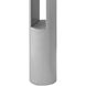 Atlantis 12v 4.00 watt Titanium Landscape Path Bollard, Round