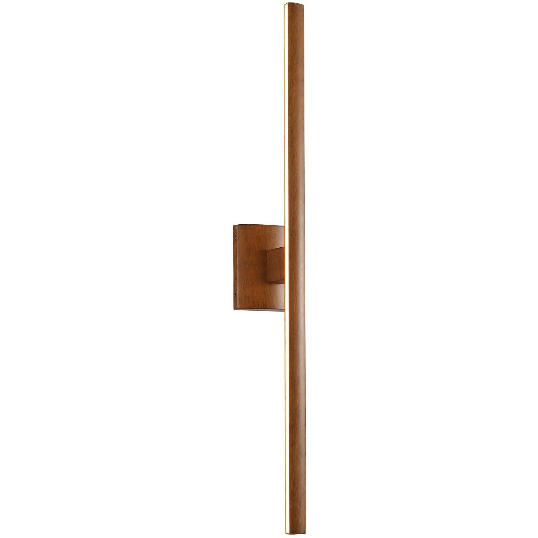 Vireo Vanity Wall Light in Walnut