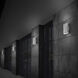 Edgey LED 10 inch Brushed Aluminum Outdoor Wall Light in 3000K, dweLED