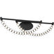 Pearl LED 36 inch Dark Matte Black Vanity Wall Light