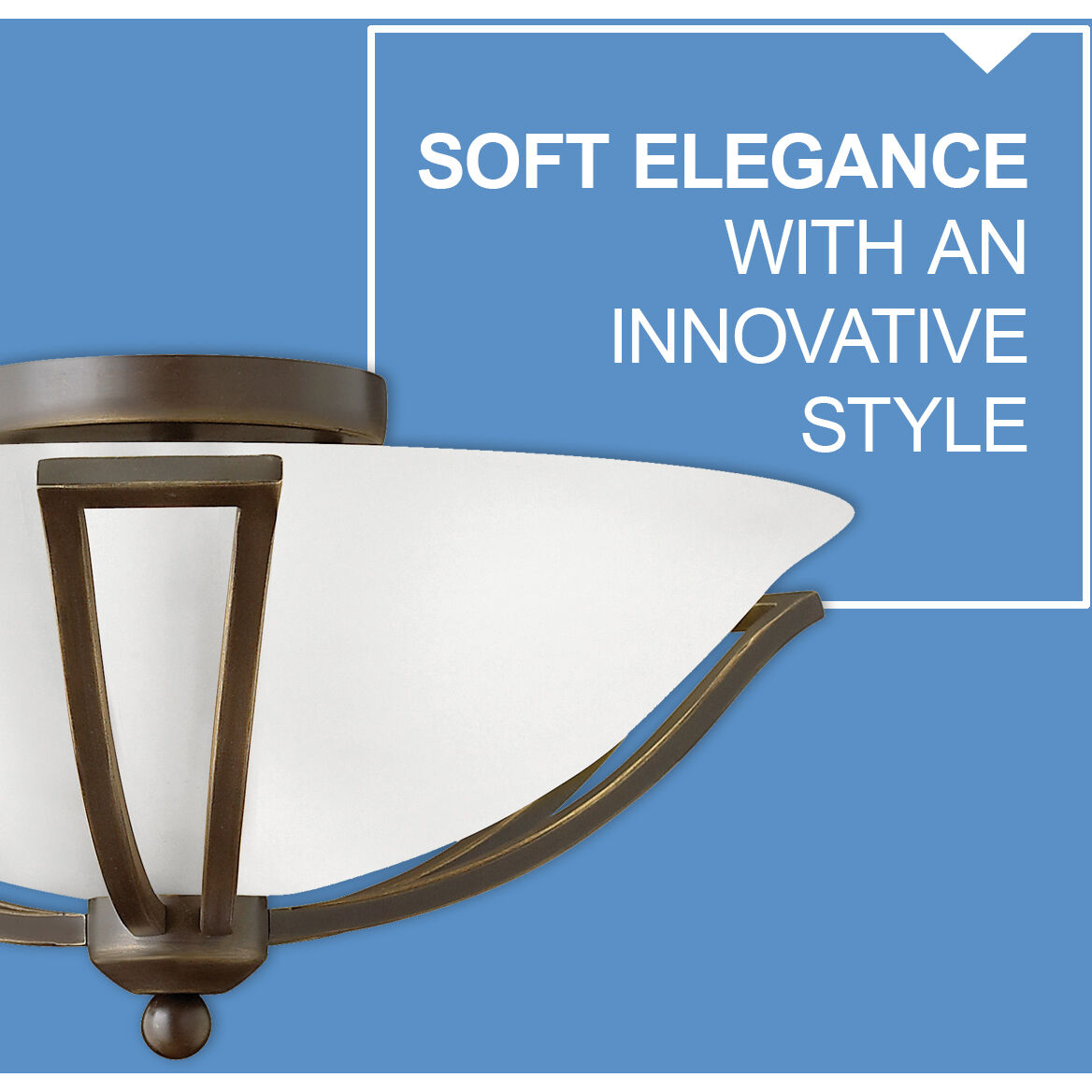 Bolla 2 Light 16.75 inch Olde Bronze Indoor Bath Flush Mount Ceiling Light in Etched Opal