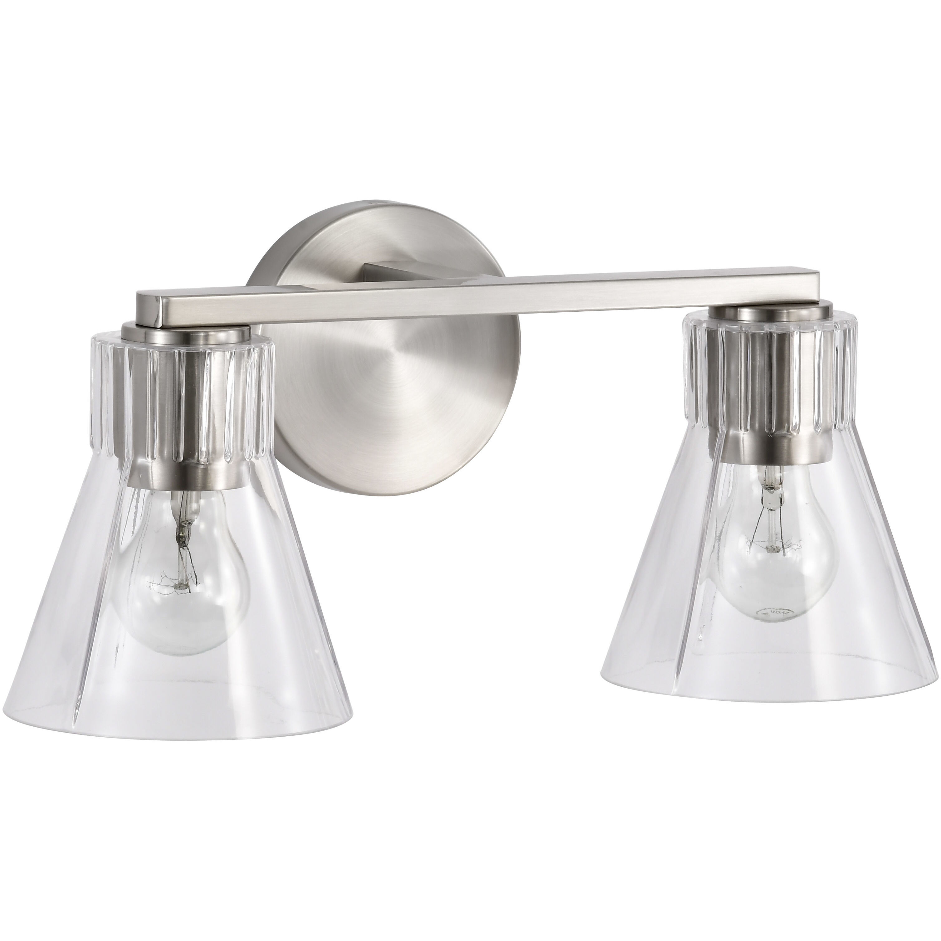Gianna 16 inch Brushed Nickel Vanity Wall Light