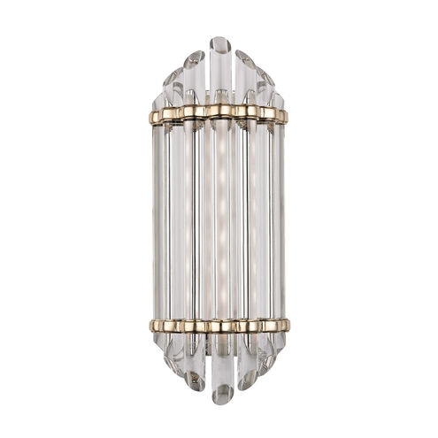 Albion LED 6.5 inch Aged Brass Bath and Vanity Wall Light