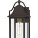 Manning 1 Light 15 inch Western Bronze Outdoor Wall Lantern