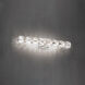 Signature Verve LED 24.9 inch Polished Stainless Steel Bath Vanity & Wall Light in Radiance, Schonbek Signature