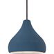 Radiance 1 Light 8 inch Midnight Sky and Brushed Nickel Pendant Ceiling Light