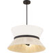 Aurellan 3 Light 24.25 inch Plated Dark Bronze Pendant Ceiling Light