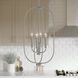Reines 4 Light 14 inch Brushed Nickel Foyer Pendant Ceiling Light