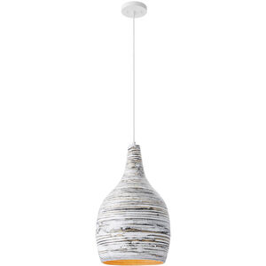 Balsam 1 Light 13 inch Brindled Bamboo Pendant Ceiling Light
