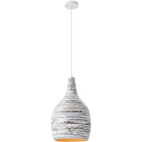 Balsam 1 Light 13 inch Brindled Bamboo Pendant Ceiling Light