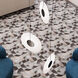 Meclisse LED 22 inch Satin Black Pendant Ceiling Light