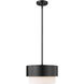 Counterpoint 1 Light 12 inch Matte Black Pendant Ceiling Light