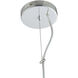 Canada 9 Light 20 inch Chrome Chandelier Ceiling Light